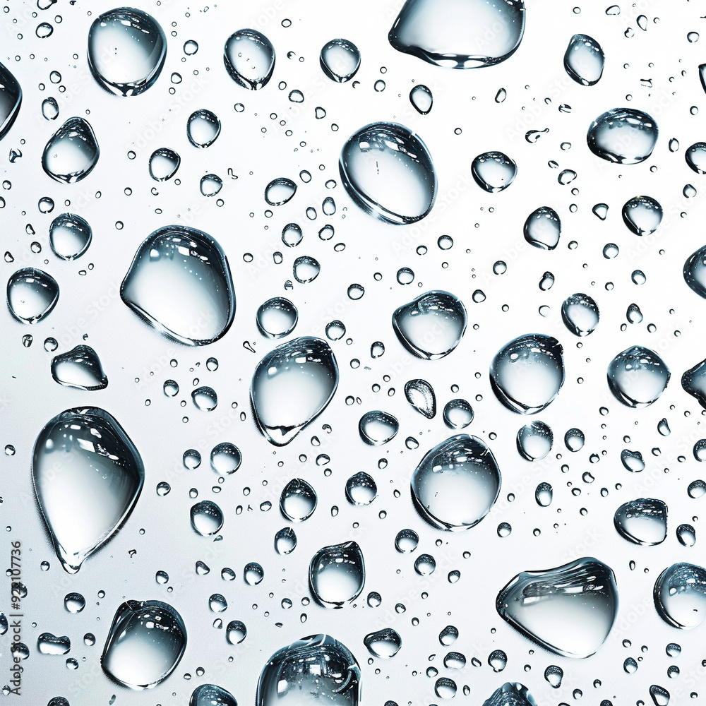custom made wallpaper toronto digitalwater droplets condensation moisture liquid bubbles drop rain surface clean clear blue glass transparent wet fresh cool 