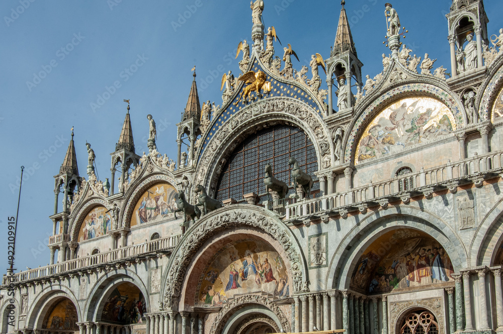 Naklejka premium The Italian city of Venice