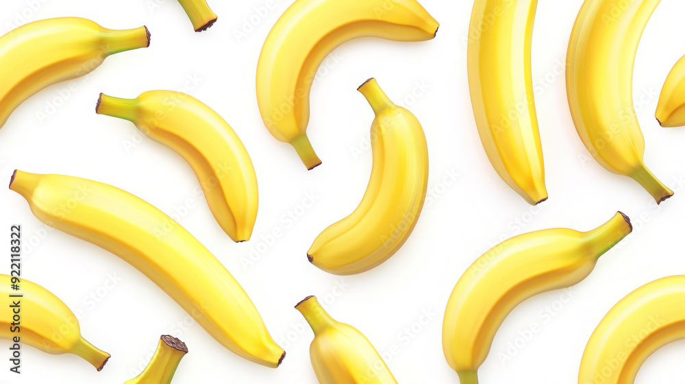 banana pattern isolated banana pattern isolated