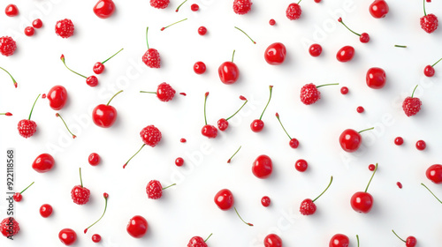 cerry pattern isolated 