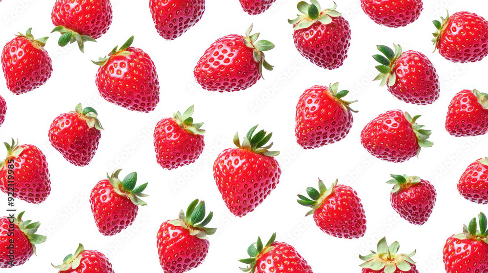 strawberry pattern isolated strawberry pattern isolated