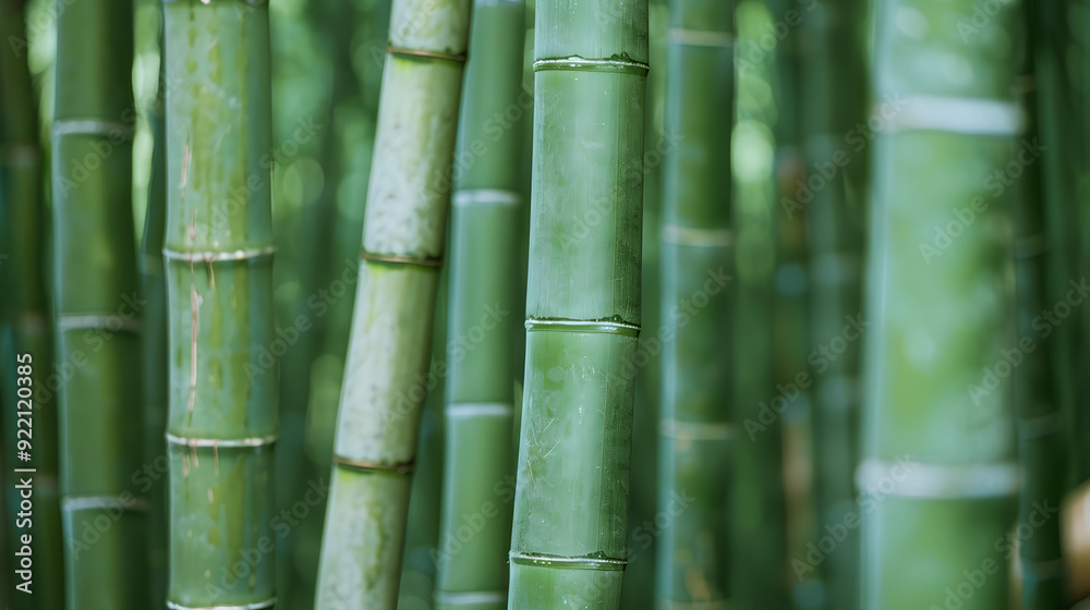 Close-Up of Bamboo Stalks with Natural Texture. Close-Up of Bamboo Stalks with Natural Texture.