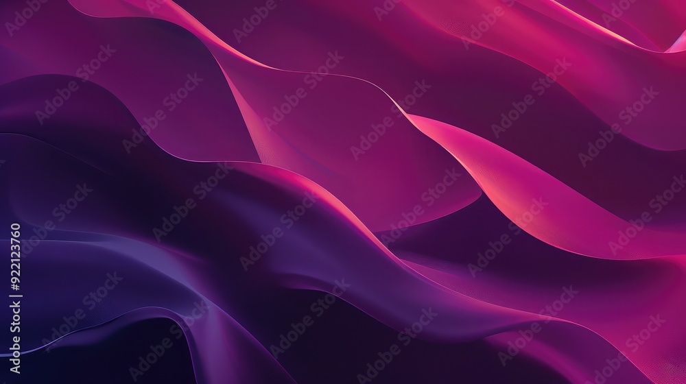 Obraz premium A smooth gradient background transitioning from deep purple to pink, offering a modern and stylish visual appeal