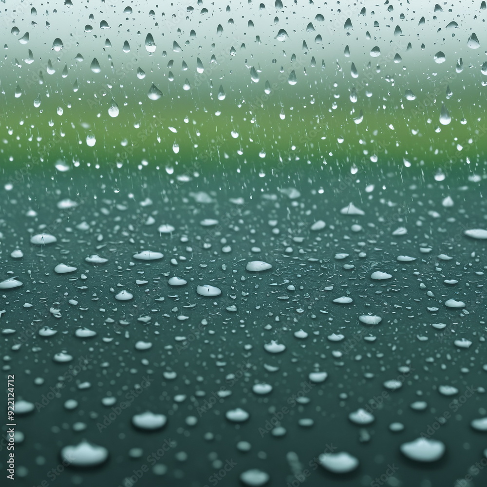 Fototapeta premium Raindrops abstract background