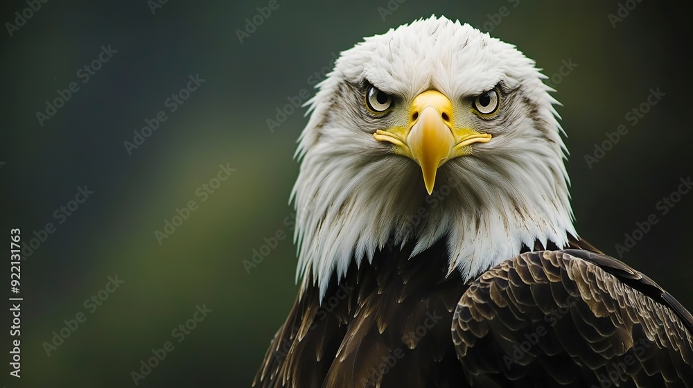 A Majestic bald eagle of American freedom A Majestic bald eagle of American freedom