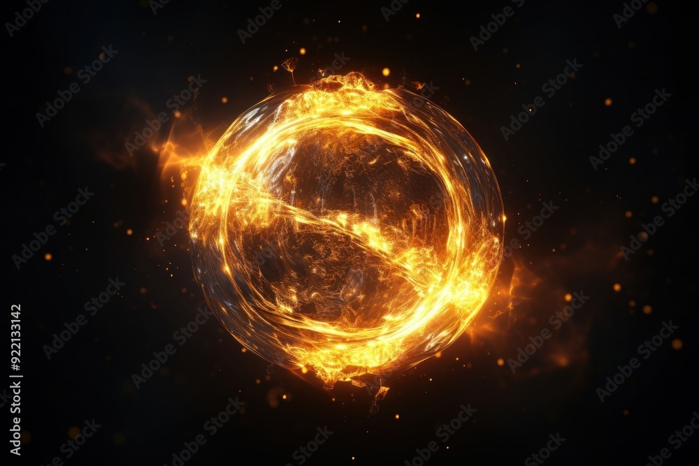 Light orb effect photo Light orb effect photo