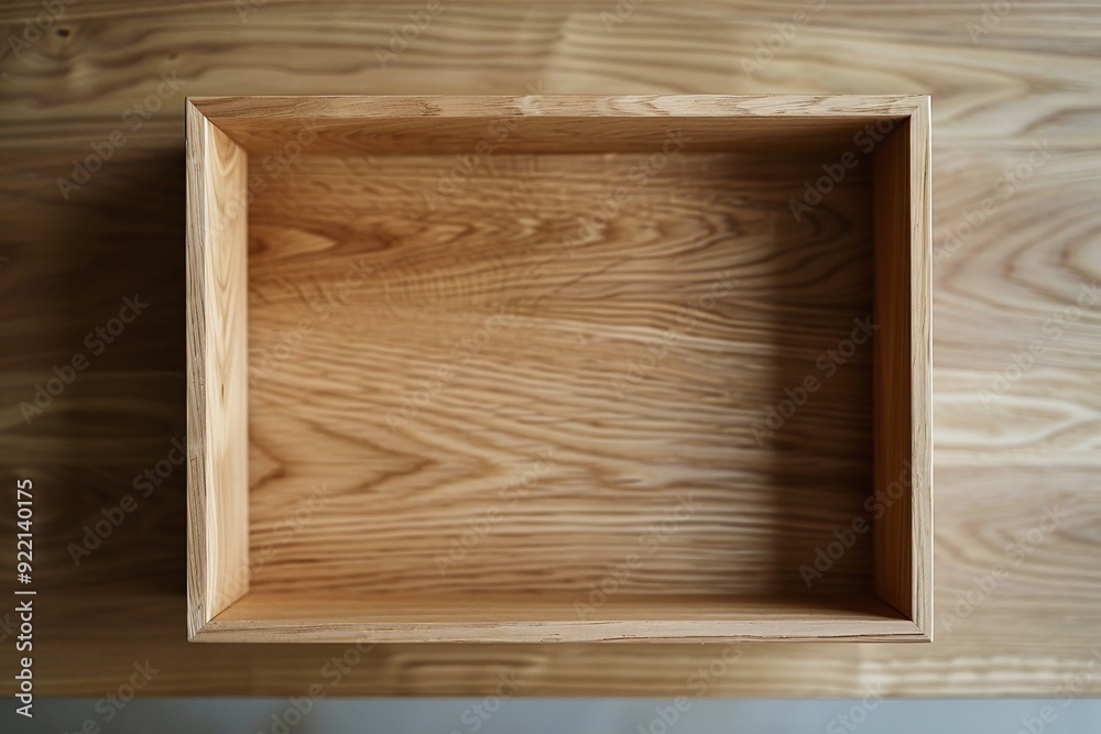 ai generative wooden drawer close up ai generative wooden drawer close up