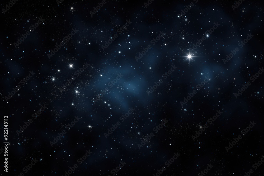 Obraz premium Vast starry night sky