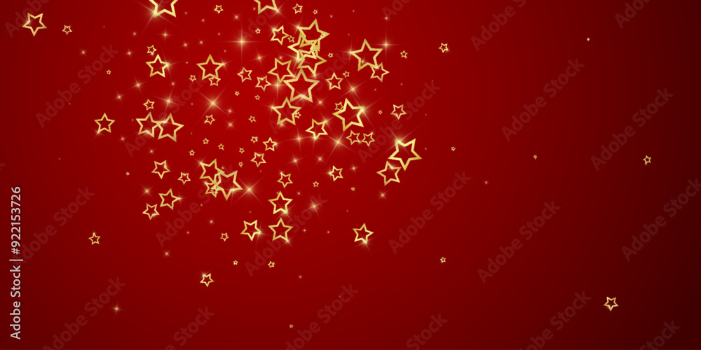 Twinkle stars scattered around randomly, flying,