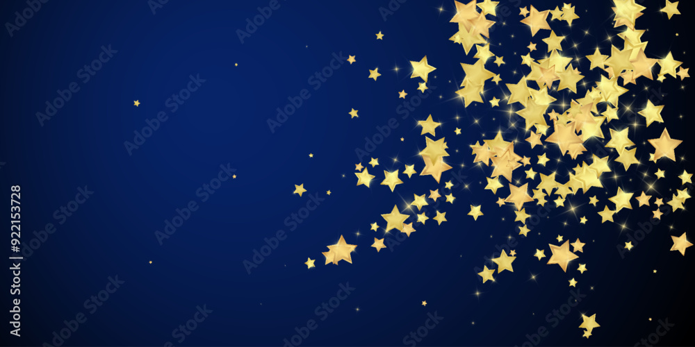 Magic stars vector overlay. Gold stars scattered Magic stars vector overlay. Gold stars scattered