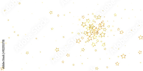 Christmas stars vector overlay.