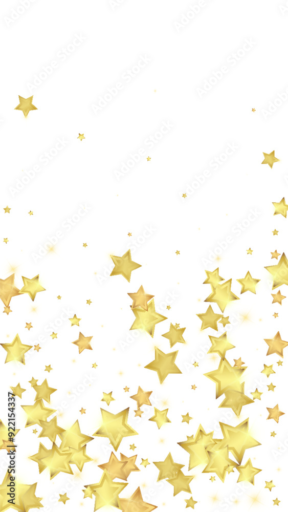 Magic stars vector overlay. Gold stars scattered Magic stars vector overlay. Gold stars scattered