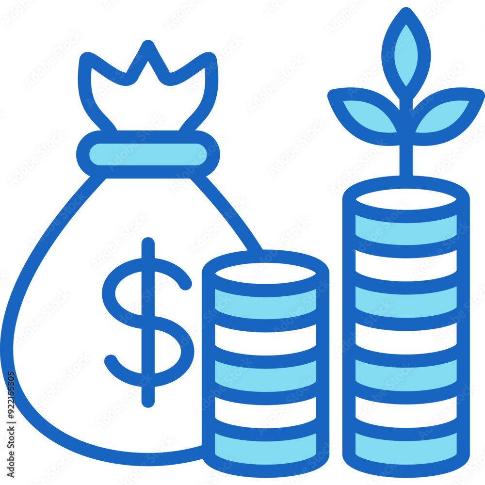 Wealth Accumulation Icon Wealth Accumulation Icon