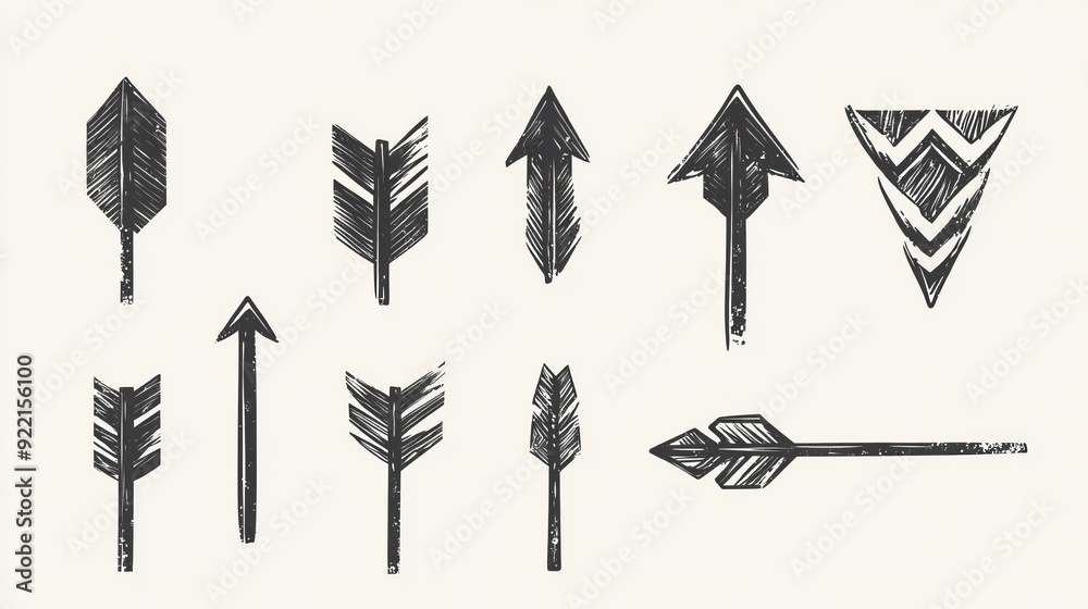 Hand-drawn Arrow Illustrations