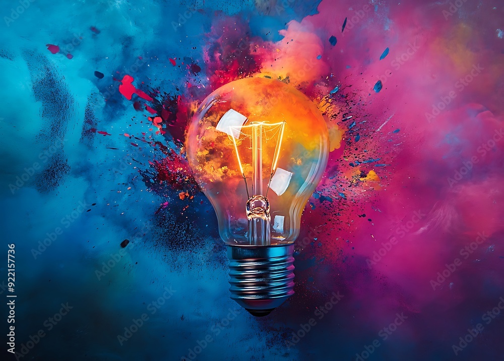 Explosion of Creativity bulb Explosion of Creativity bulb