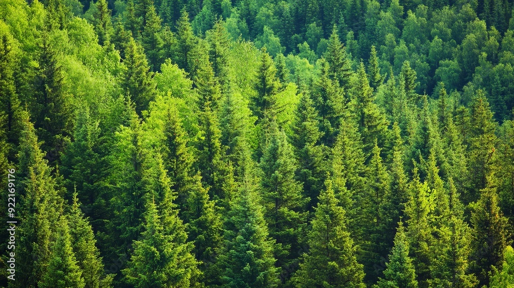 Lush Evergreen Forest Lush Evergreen Forest