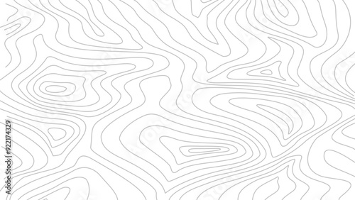 Contour background. Topographic map background. Topographic contour map background. Abstract wavy lines background. Background with topographic contours.