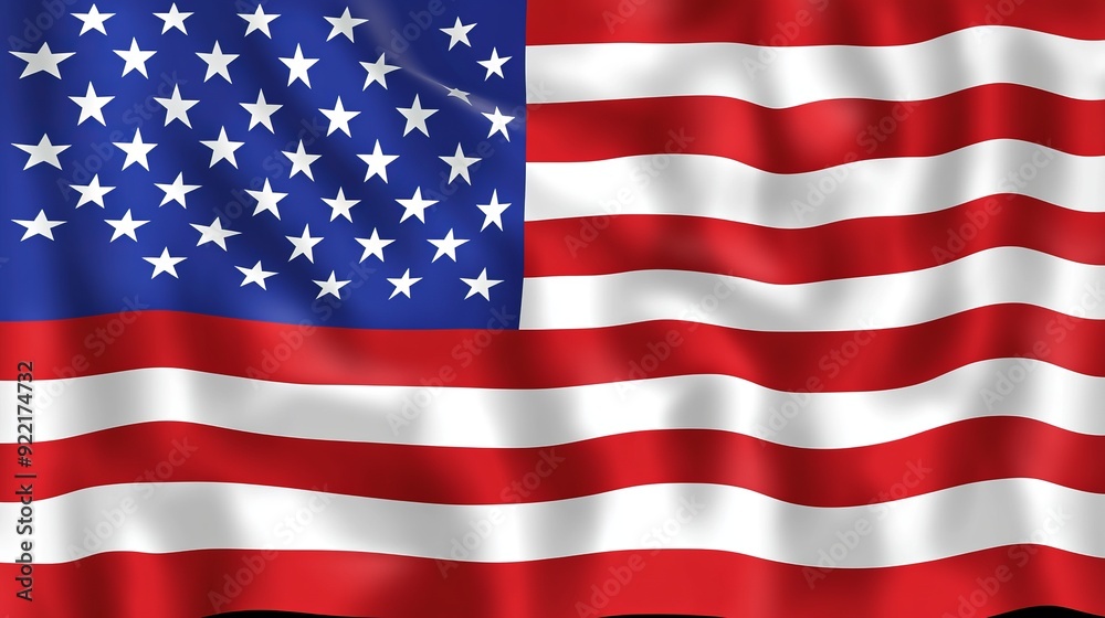 Waving American Flag Waving American Flag