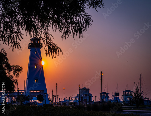 Jones Park Light House Gulfport Mississippi