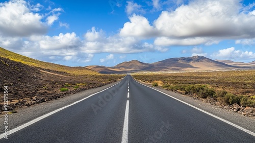 Scenic Open Road