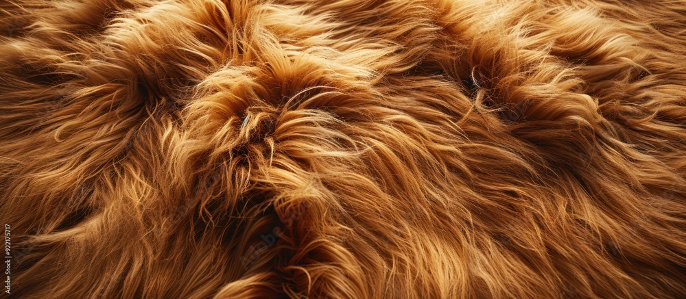 Close-up Texture of Soft Brown Fur Close-up Texture of Soft Brown Fur