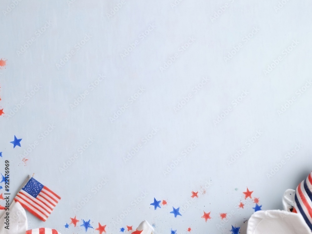 Obraz premium Grunge American flag