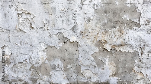 Concrete wall white grey color for background