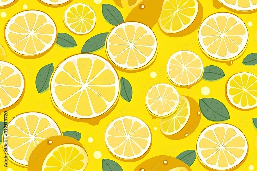 seamless pattern with lemons seamless pattern with lemons
