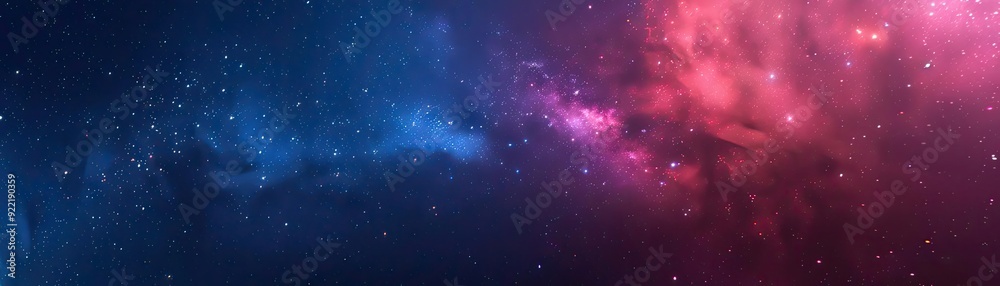 Obraz premium A stunning cosmic backdrop featuring vibrant colors and stars, perfect for evoking a sense of wonder and exploration in space imagery.