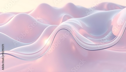 abstract background with waves