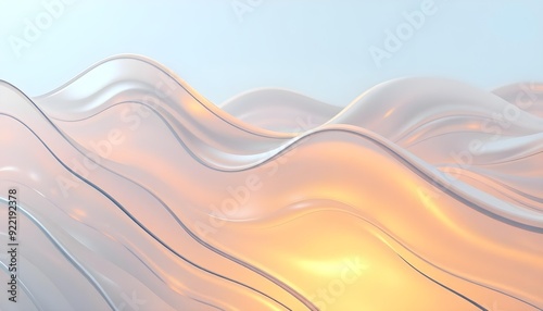 abstract background with waves