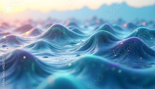 abstract background with waves futuristic texture