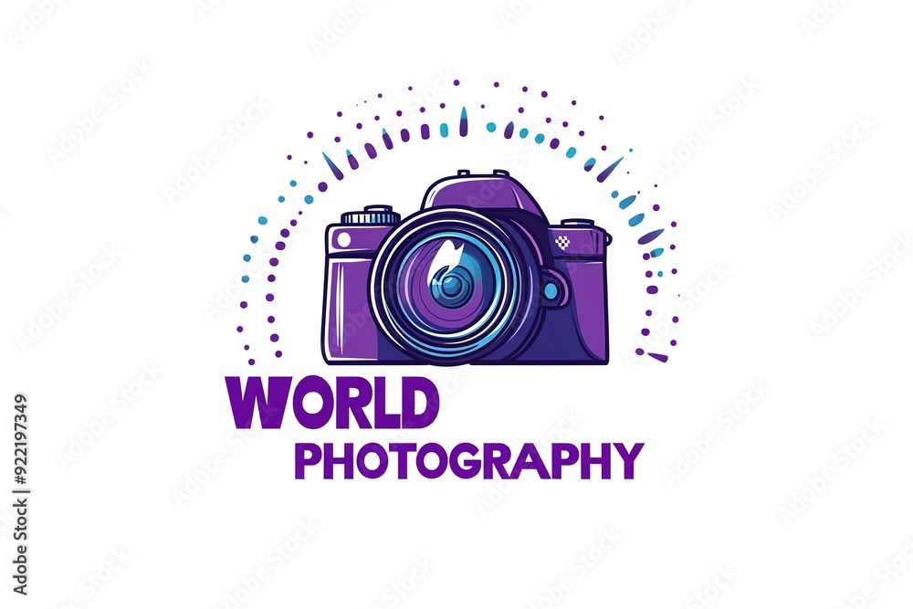 World photography day background vector
World photography day background vector