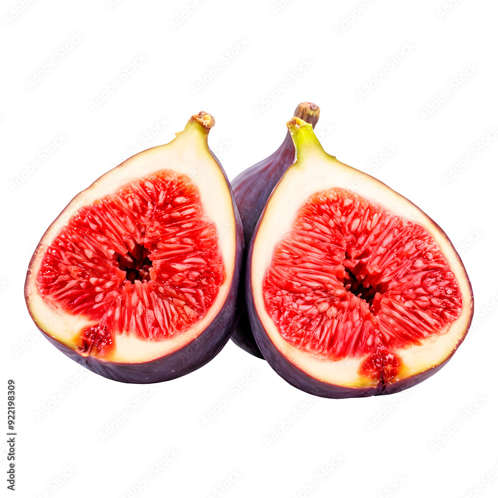 Fig isolated on transparent background Fig isolated on transparent background