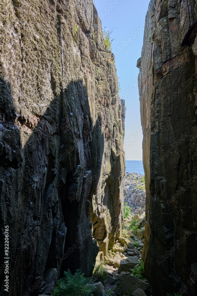 Narrow Rocky Passageway Narrow Rocky Passageway