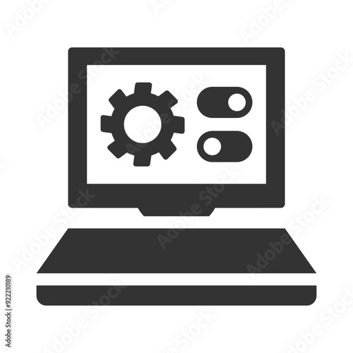 Wallpaper Mural Laptop configuration icon Torontodigital.ca