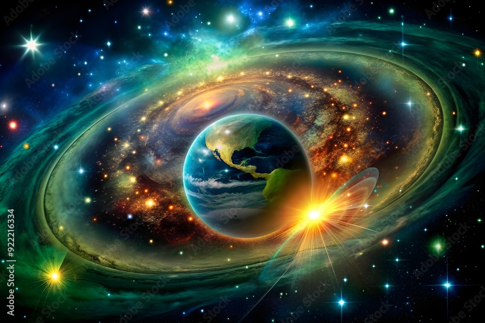 Obraz premium Background space abstract concept for your beautiful background