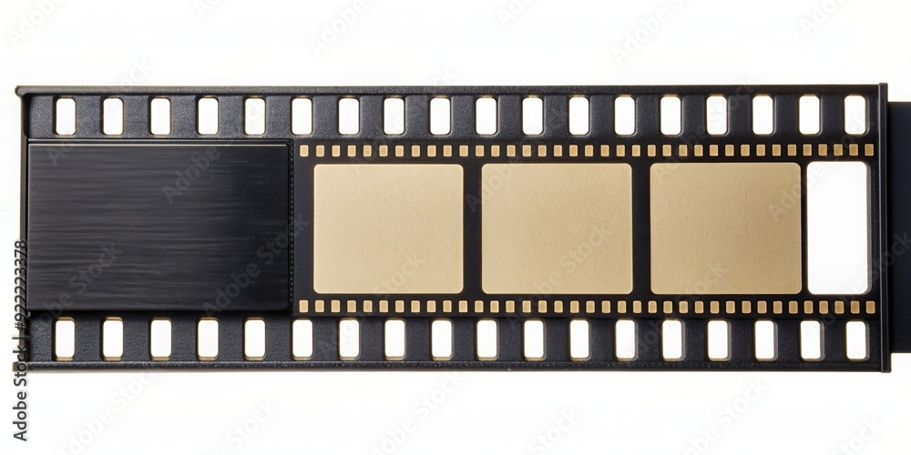 Analog film strip transitioning to digital memory card, vintage, modern, technology, evolution, transition, memory