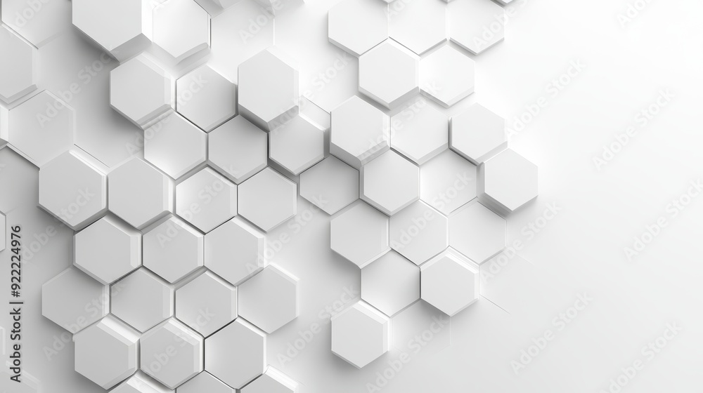 Simple hexagonal texture, soft white and grey gradient, minimalist and stylish for professional use Simple hexagonal texture, soft white and grey gradient, minimalist and stylish for professional use
