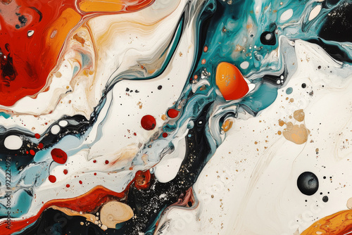 vibrant paint background