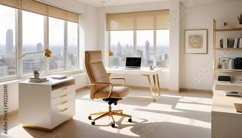Photo interior modern design room 3d illustration