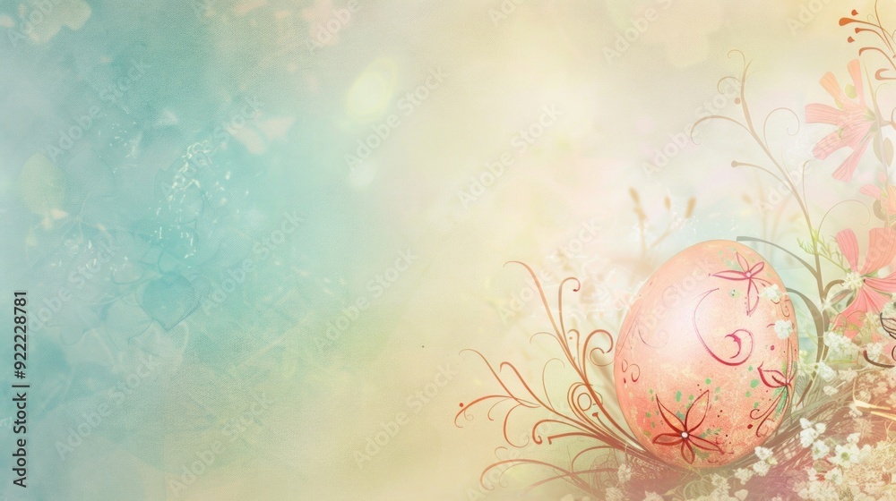 Obraz premium abstract floral background