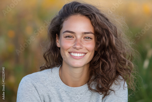 Portrait of a woman, summer