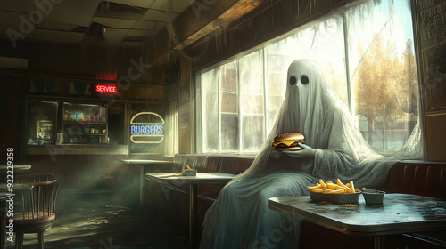 Ghost in a Diner