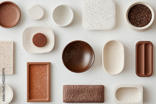 set of marble items