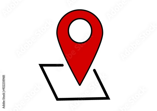 Pin icon . Location icon. Map pin. Destination vector icon Free Download Pin icon . Location icon. Map pin. Destination vector icon - GFXLoad