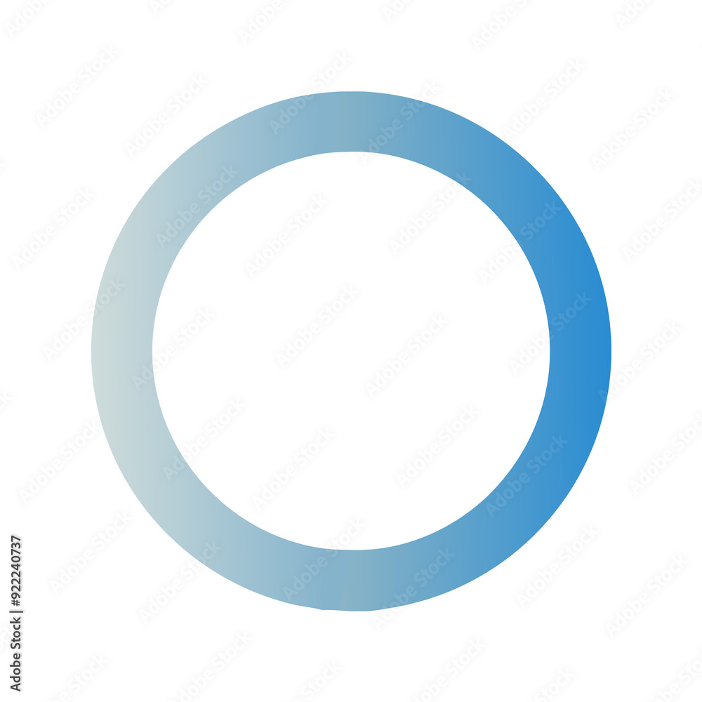 blue circle frame blue circle frame