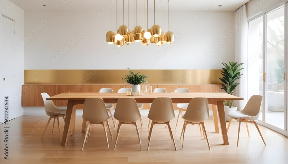 Photo interior modern design room 3d illustration Photo interior modern design room 3d illustration