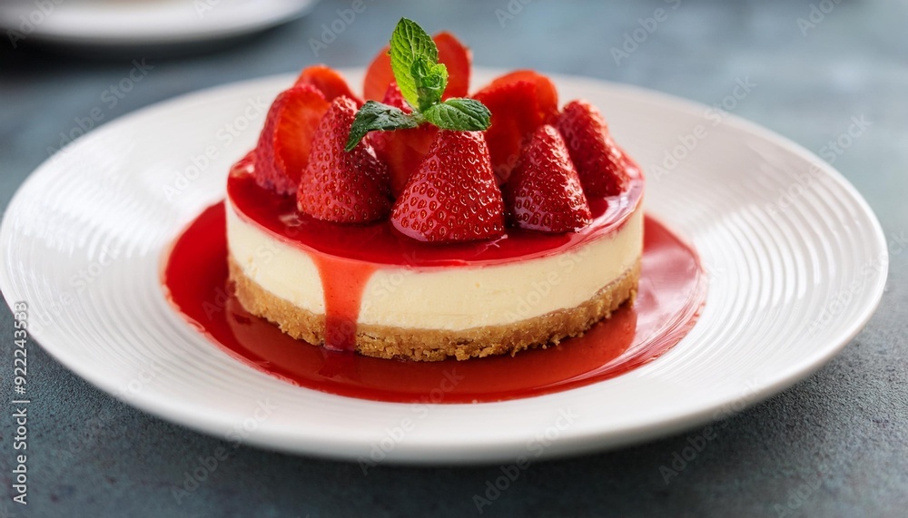 Decadent Strawberry Cheesecake Decadent Strawberry Cheesecake