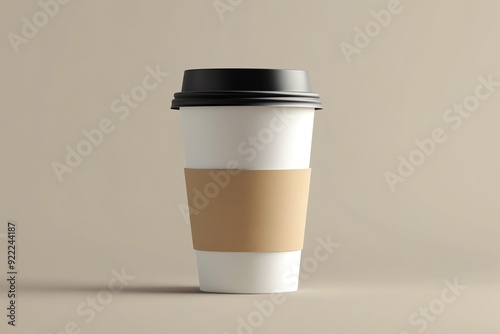 Blank Coffee Cup Mockup.